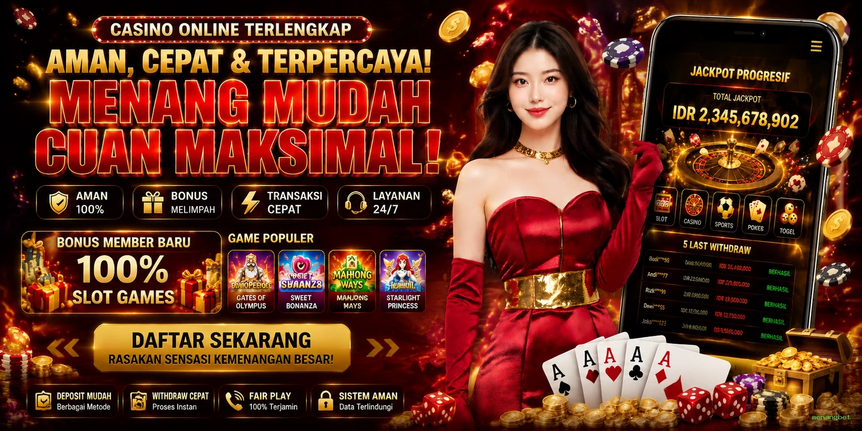 menangbet Bonus Menarik